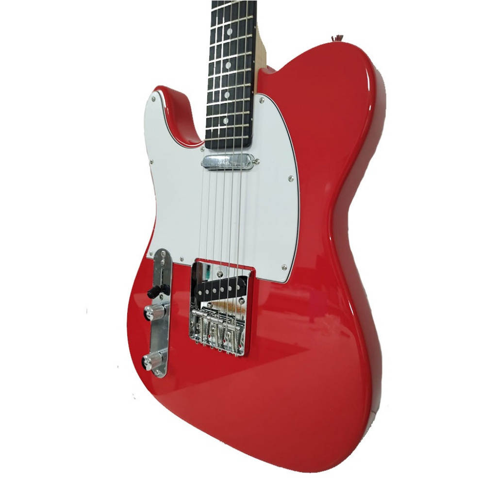 Guitarra Eléctrica Parquer Tipo Telecaster Zurdo Tl100rdl Music Shaker