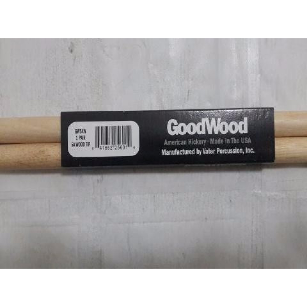 Palillos Para Bateria Good Wood De Vater Punta De Madera 5a Music Shaker