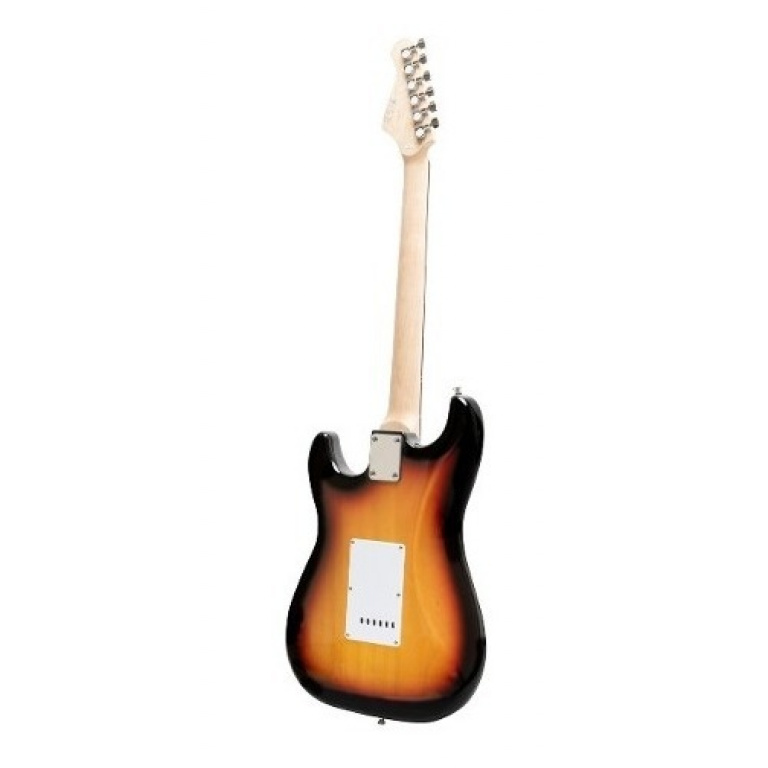 Guitarra El Ctrica Parquer Stratocaster Sunburst Con Funda Music Shaker