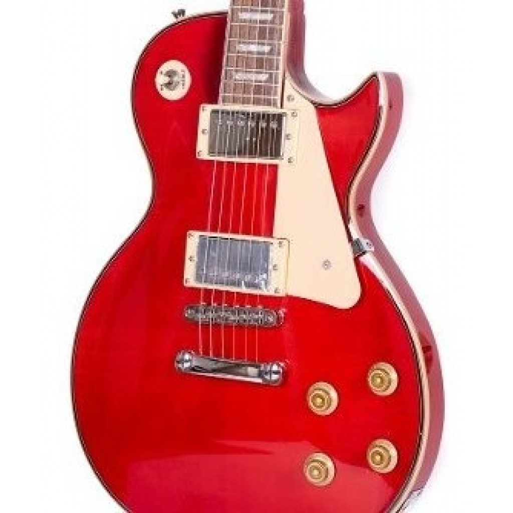 Guitarra Eléctrica Marca Parquer Tipo Les Paul Lp100wd Music Shaker