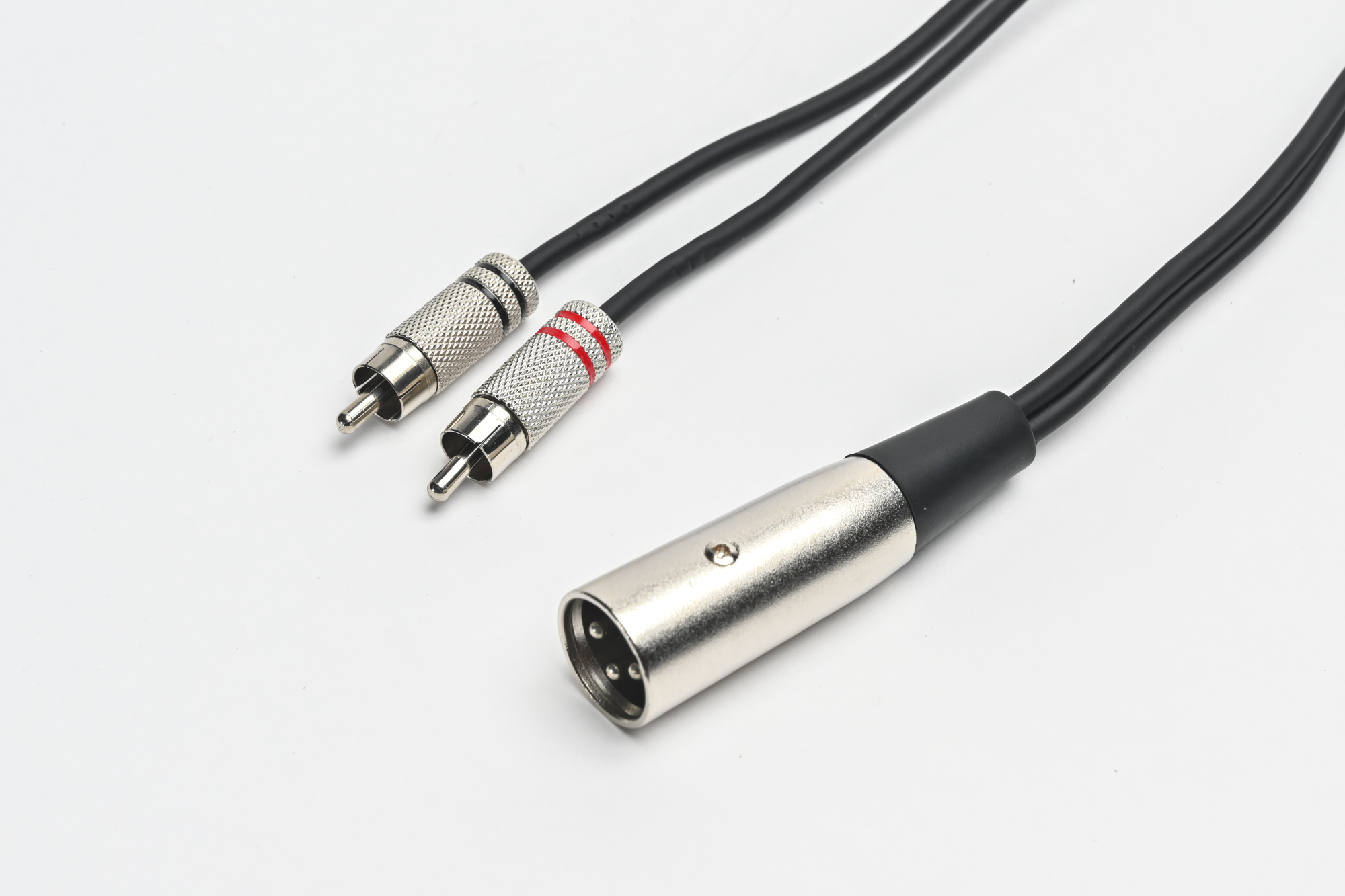 Cable Profesional Pro Audio Rca a Canon Xlr Macho 3,6 Mts Music Shaker
