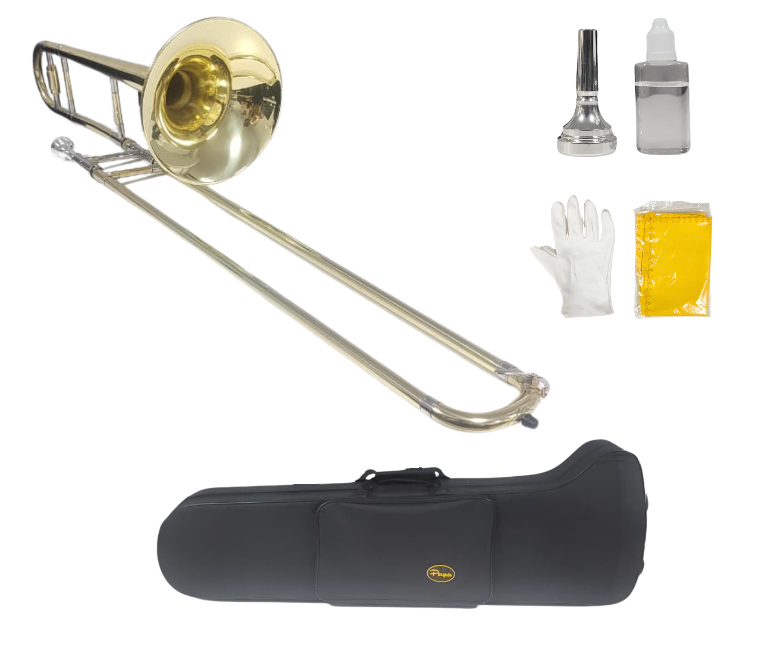 Trombon Tenor en Si Bemol a Vara Parquer Custom con Estuche