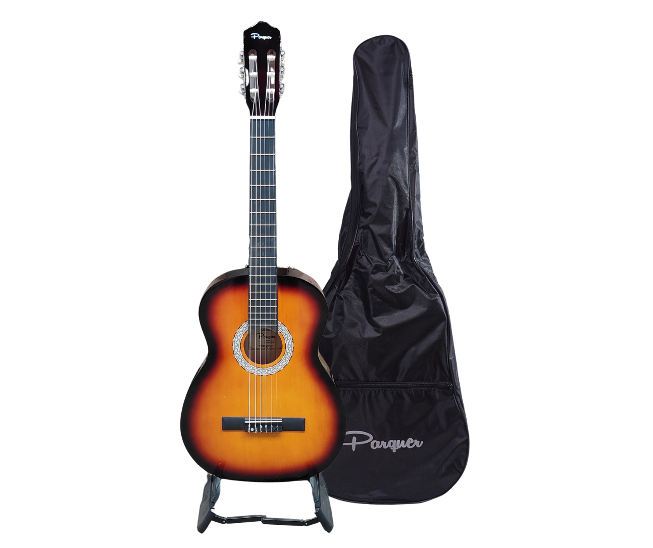 Guitarra Criolla Clásica Parquer Custom Sunburst Estudio
