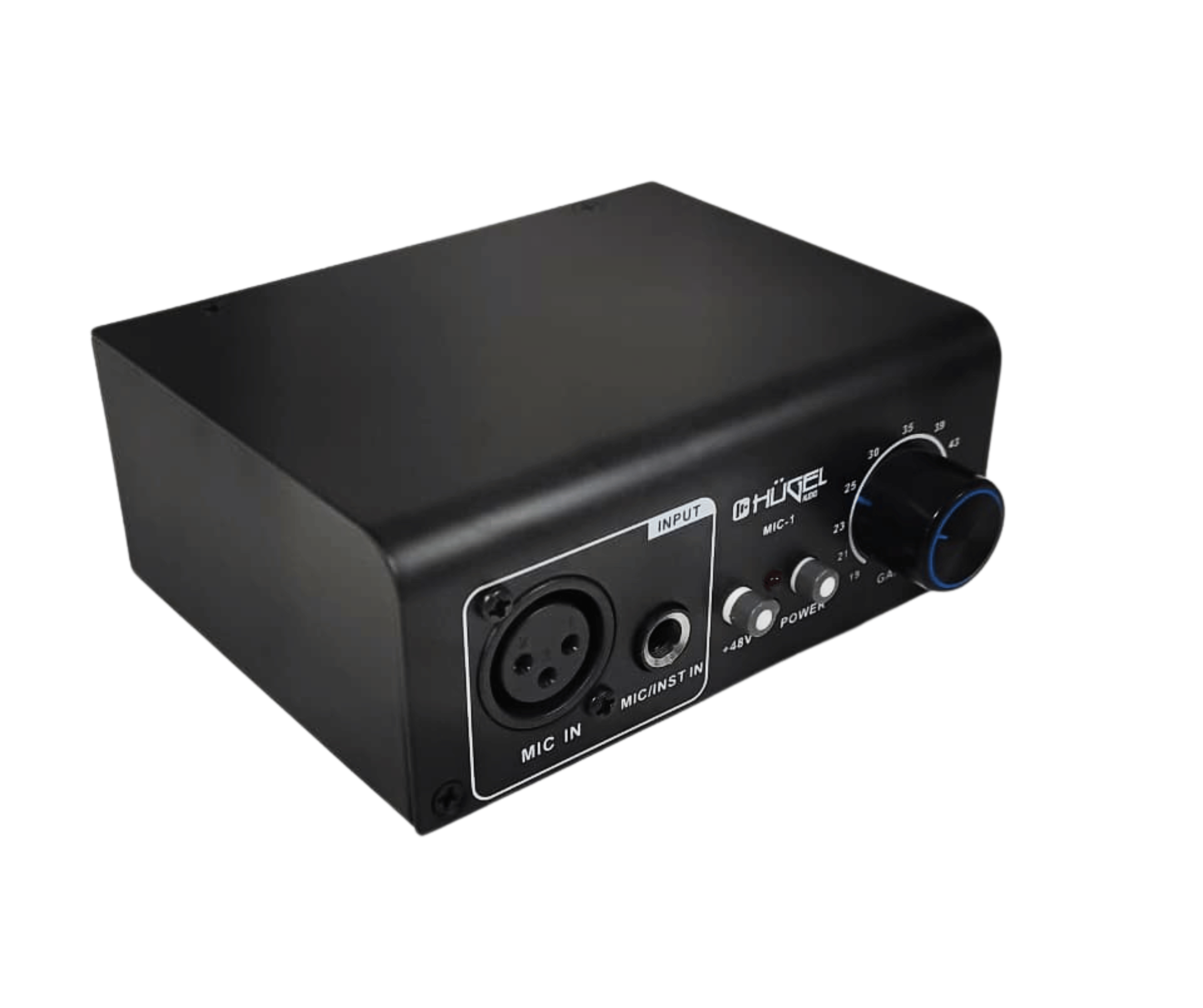 Preamplificador Microfono Hügel Mic-1 Phantom Power Xlr Line