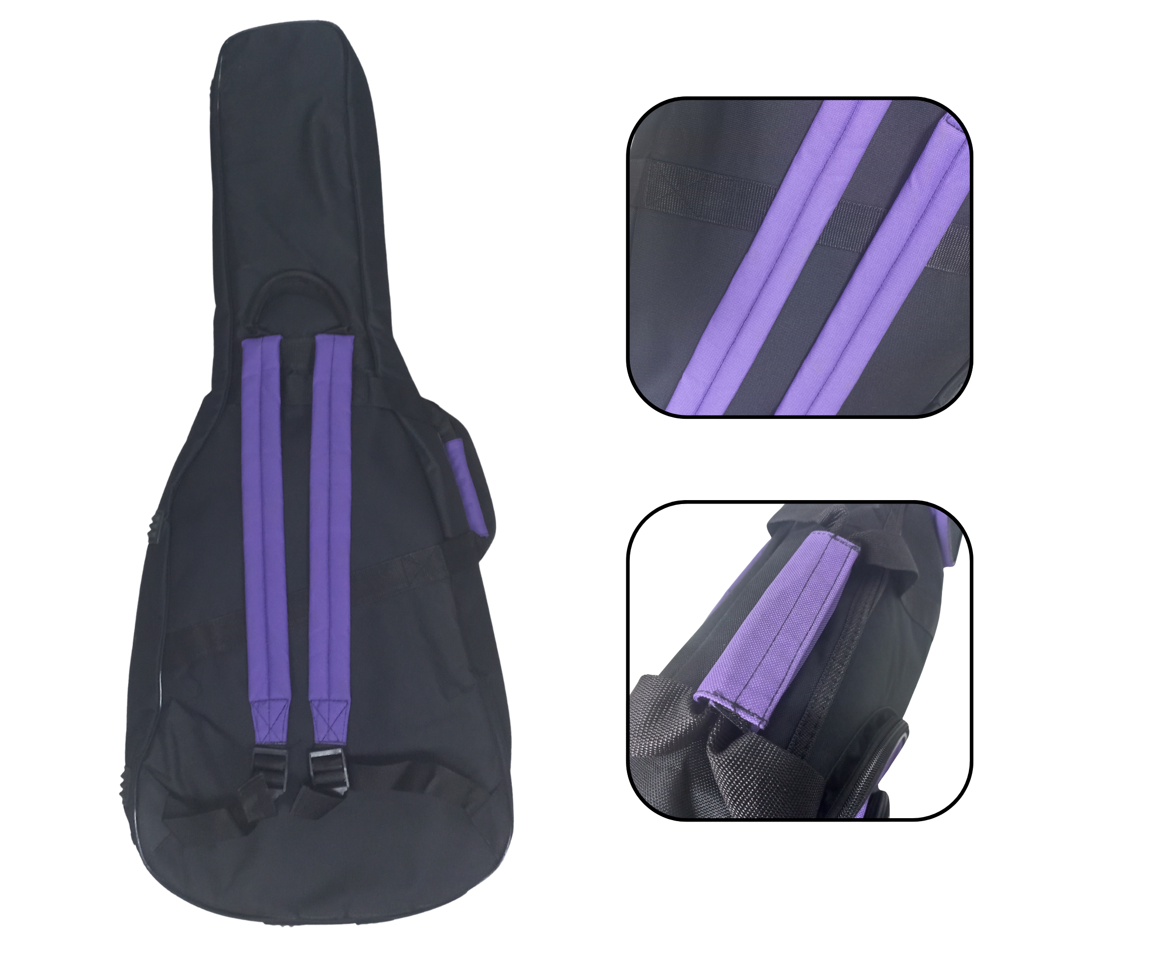 Funda de Guitarra Criolla Acolchado Parquer - Imagen 2