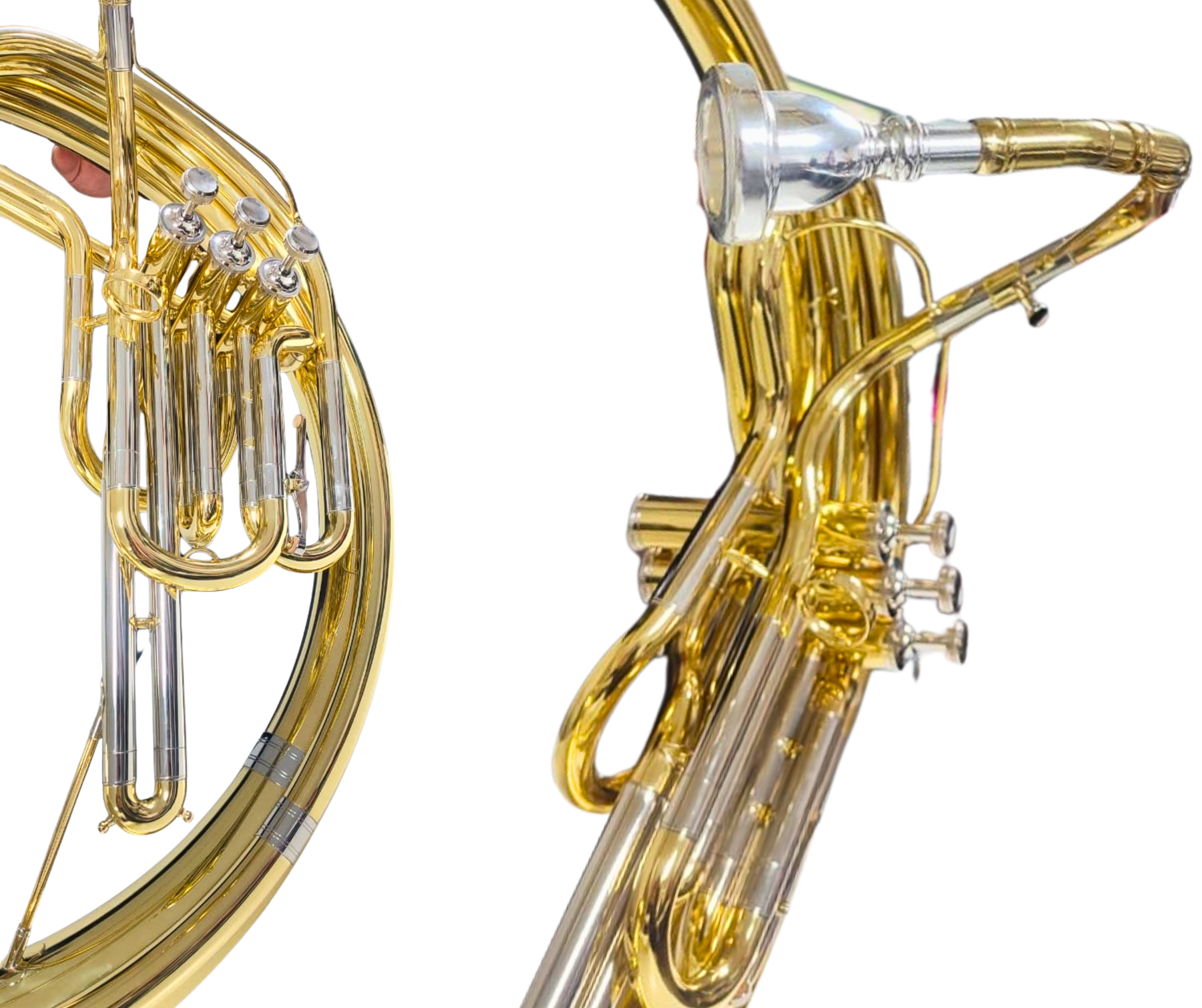 Tuba Margarita Profesional Parquer Custom Psp370 de Bronce - Imagen 5
