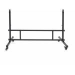 Soporte Parquer Para Gong 65cm a 70cm Recto Regulable Ruedas - Imagen 2