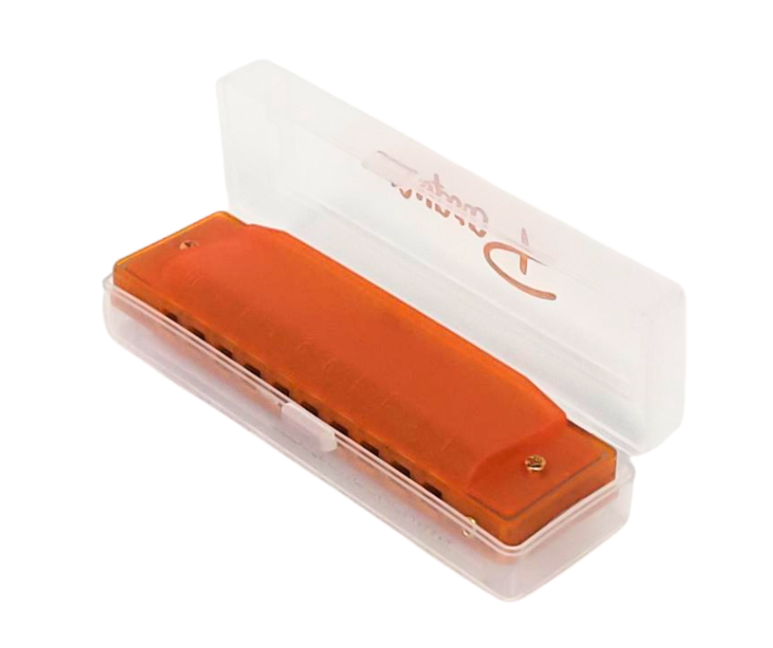 Armónica Parquer Plástico Naranja 10 Celdas en Do