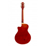 Guitarra Elelctroacústica Parquer Corte Sunburst Mini Jumbo - Imagen 2