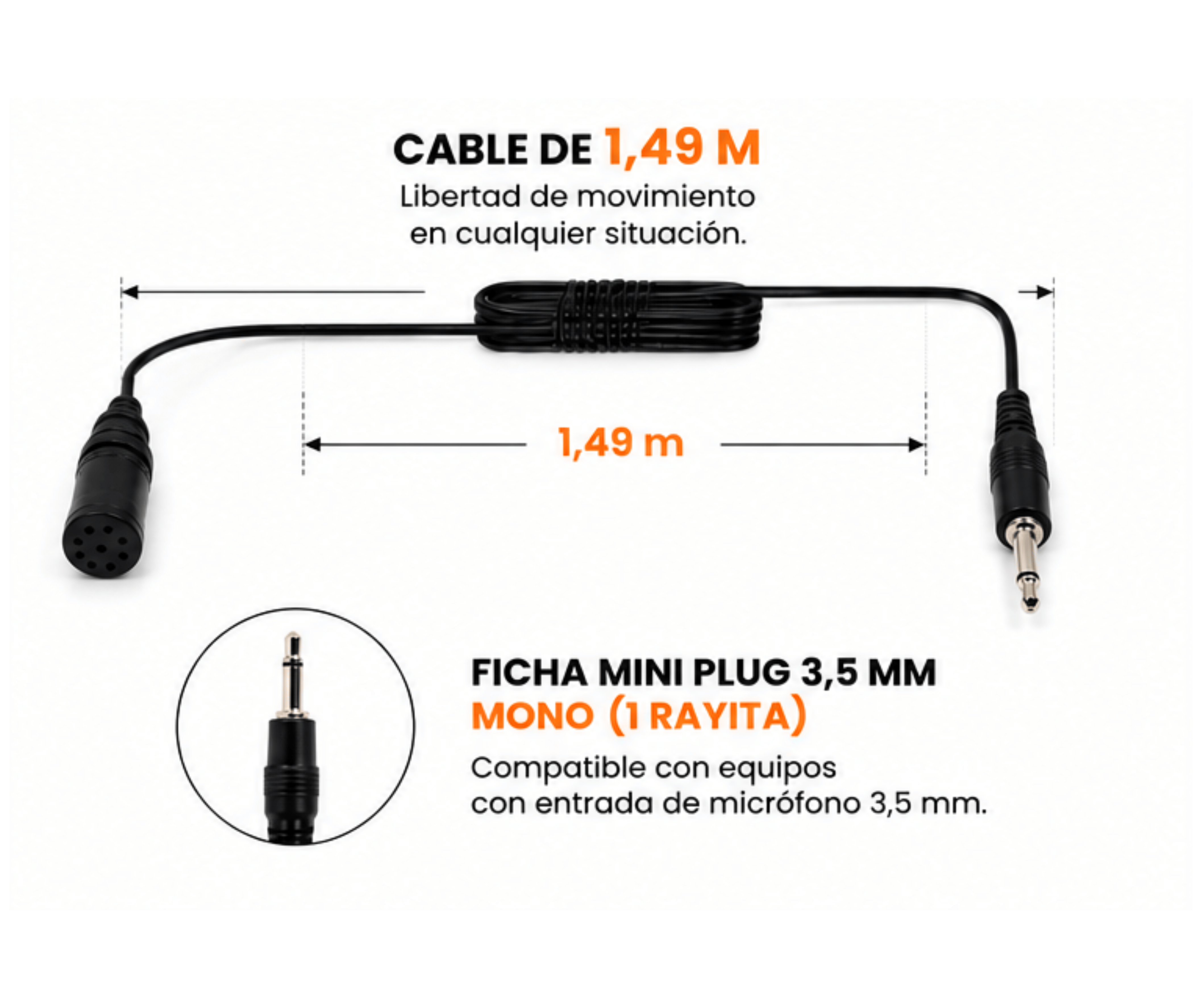 Microfono Corbatero Parquer Ar-w9 - Imagen 3