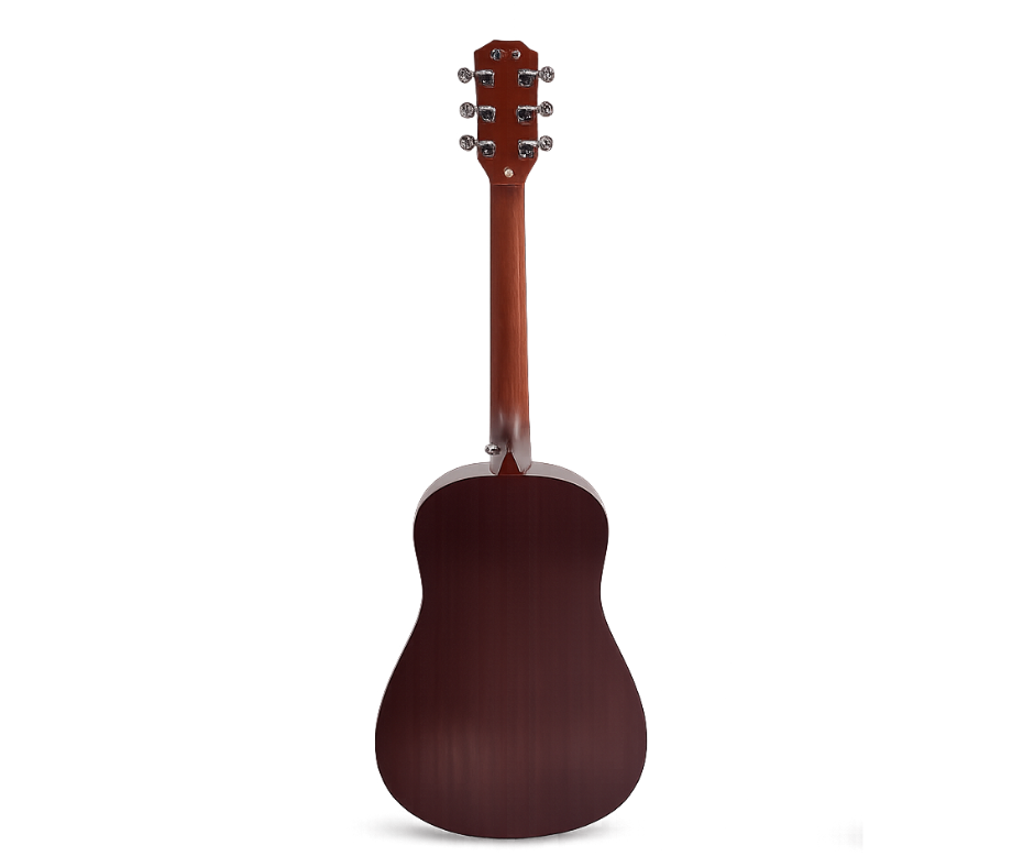 Guitarra Acustica Parquer Mini Baby 34 Marrón Oscuro - Imagen 7