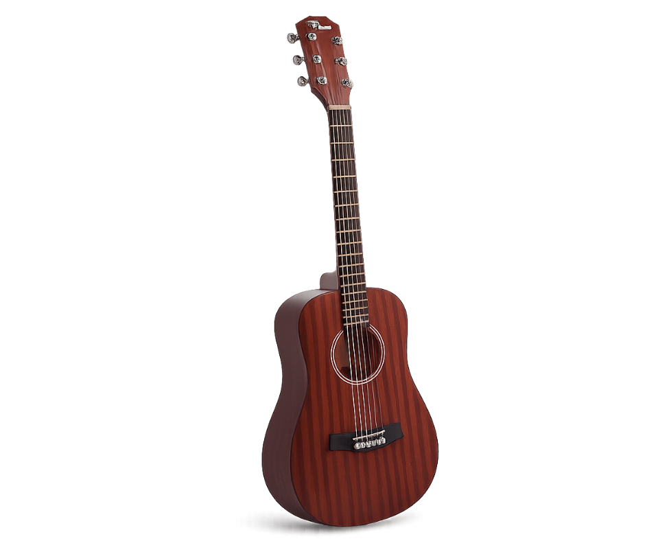 Guitarra Acustica Parquer Mini Baby 34 Marrón Oscuro - Imagen 6