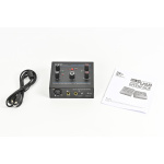 Consola Mixer Interfaz Hügel 2 Canales Pc USB Guitarra - Imagen 5