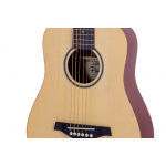 Guitarra Electroacústica Parquer 3/4 Tipo Baby Taylor - Imagen 4