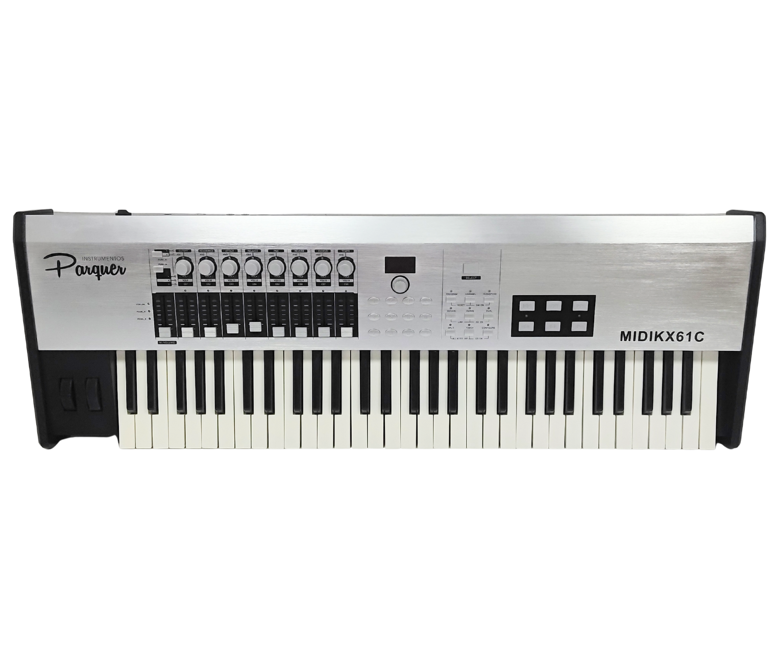 Controlador Midi Parquer 61 teclas Profesional sensitivo