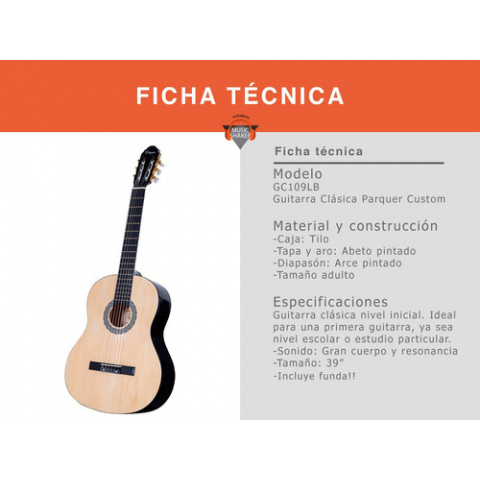 Funda Guitarra Clasica EK Tamaño 1/2