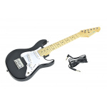 Guitarra Eléctrica Stratocaster Parquer Niño Negra 78cm - Imagen 4