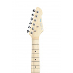 Guitarra Eléctrica Stratocaster Parquer Roja Niños Viajera - Imagen 5
