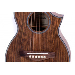 Guitarra Mini Acustica Viajera 26'' Parquer con Funda - Imagen 5