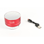 Parlante Bluetooth Hügel Brq002 Portatil 3w Rojo - Imagen 2