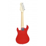 Guitarra Eléctrica Stratocaster Parquer Roja Niños Viajera - Imagen 2