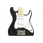 Guitarra Eléctrica Stratocaster Parquer Niño Negra 78cm - Imagen 2