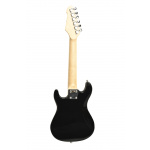 Guitarra Eléctrica Stratocaster Parquer Niño Negra 78cm - Imagen 3