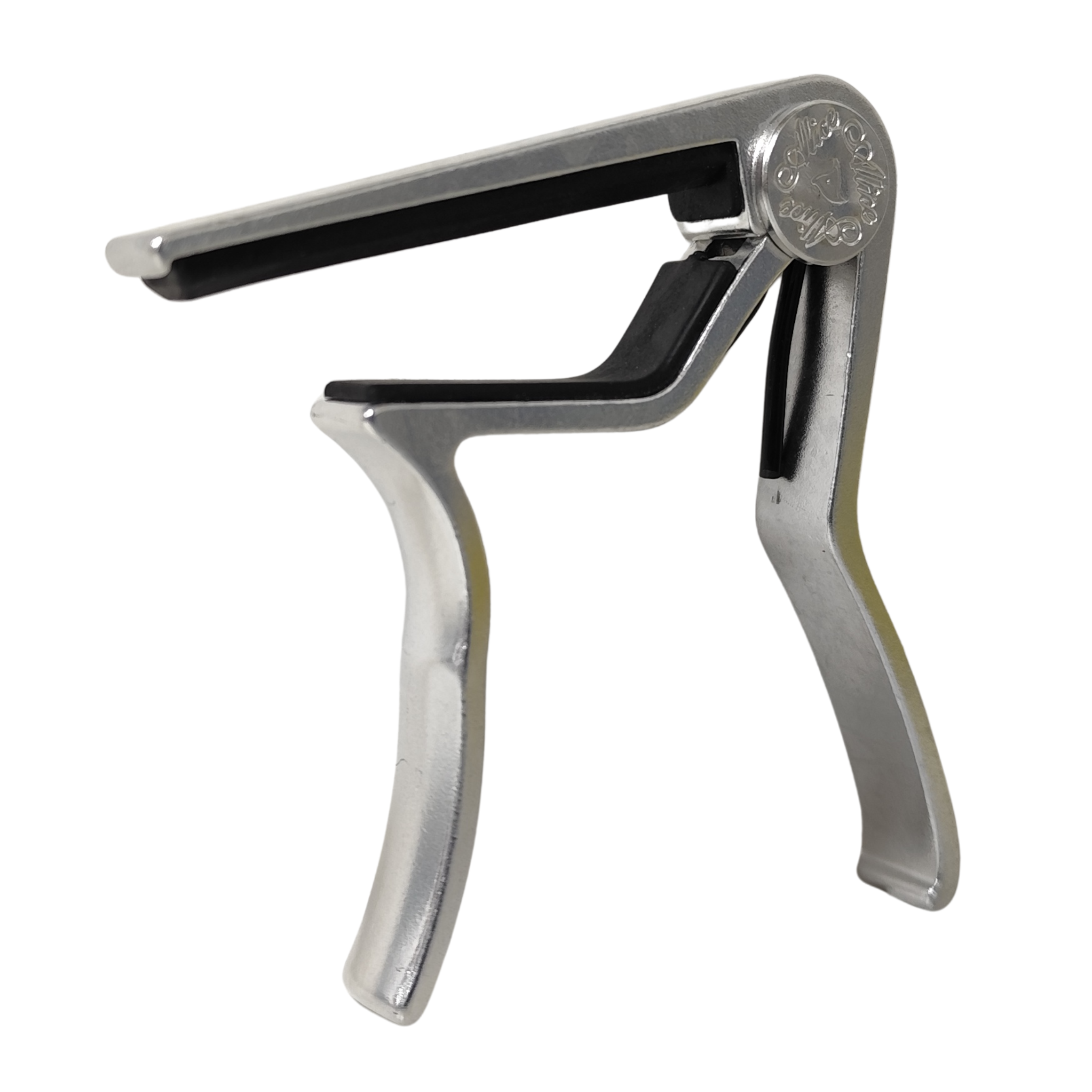 Capo Transporte Guitarra Clasica Criolla Alice Plateado
