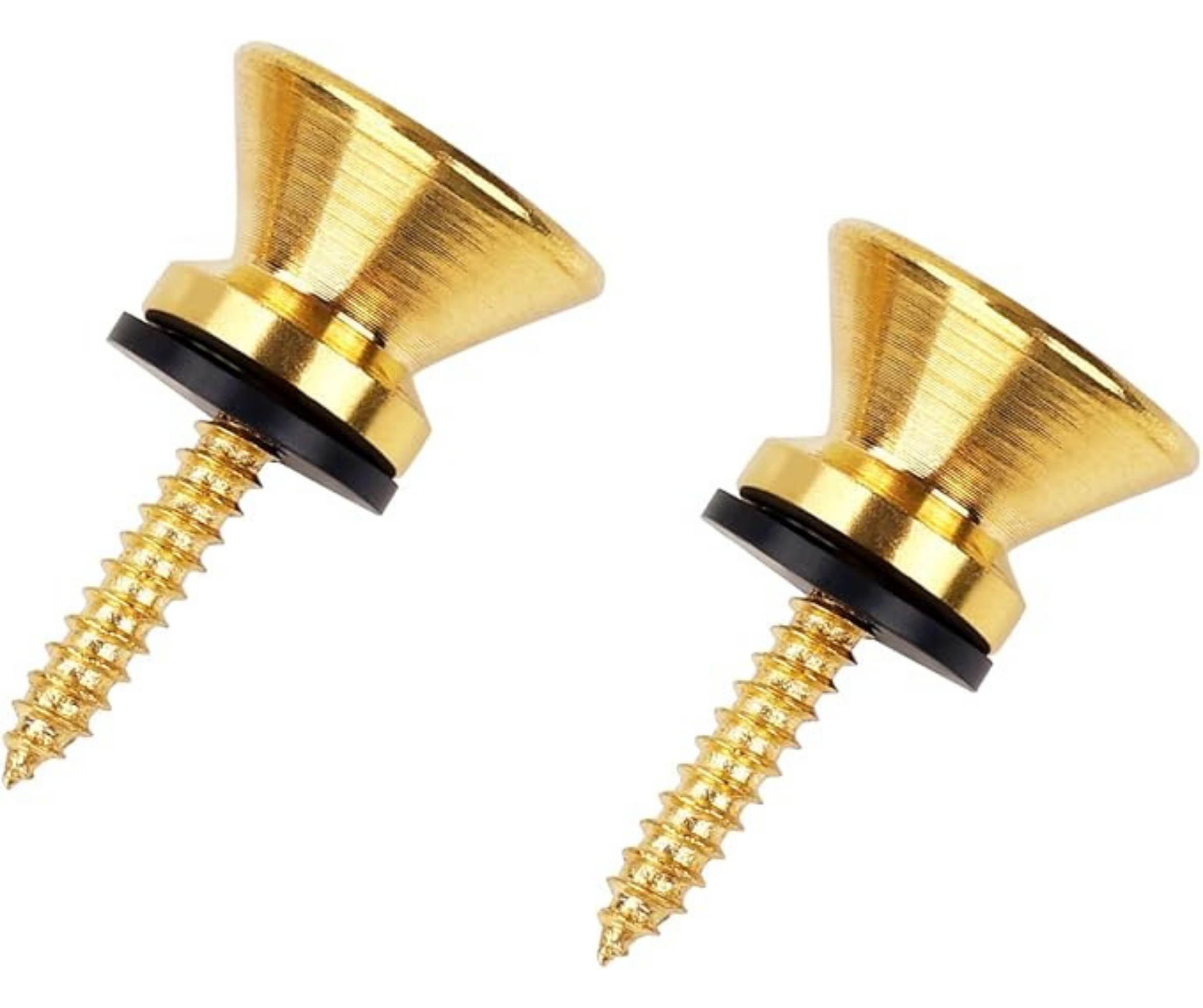End Pin Para Guitarra Alice Metalico Dorado