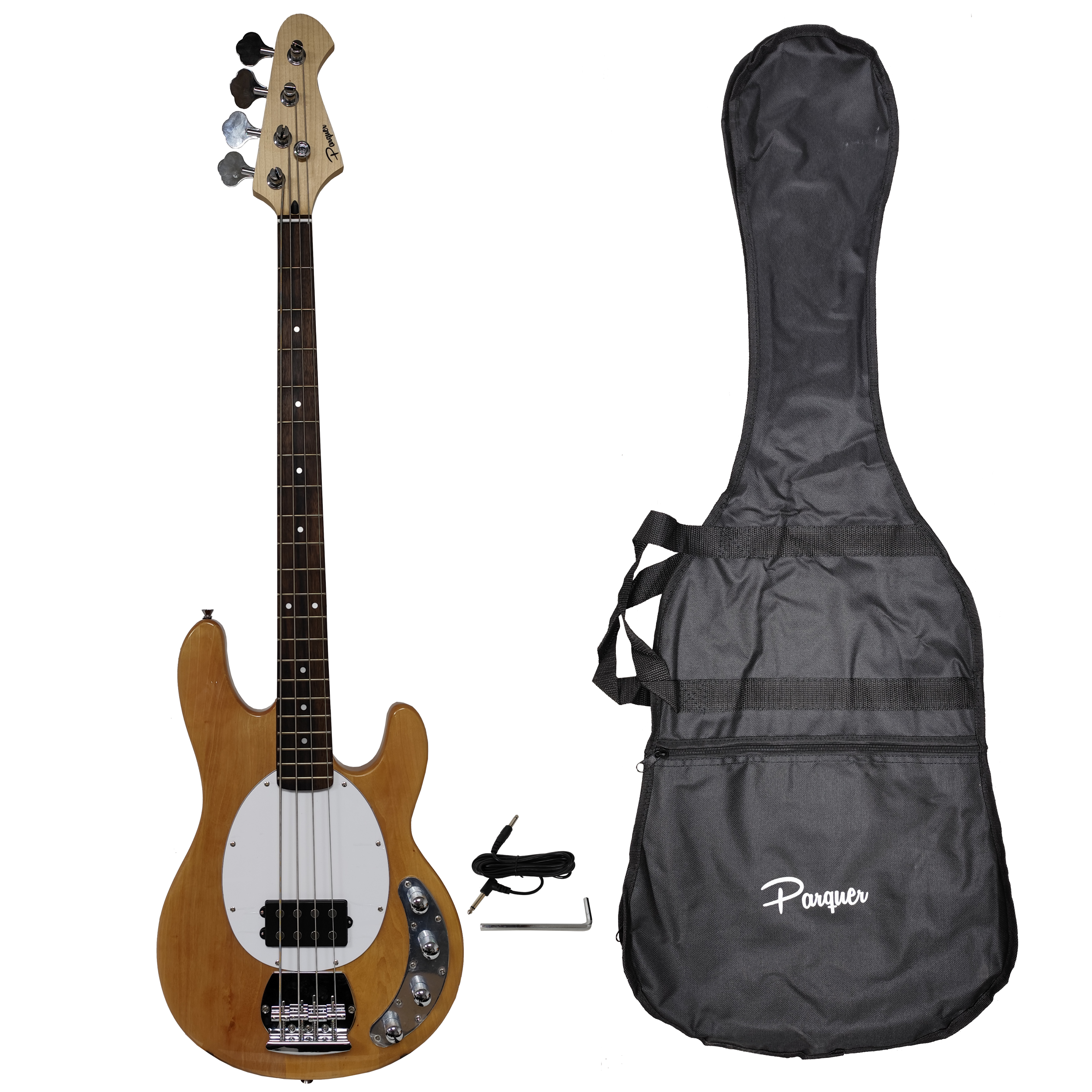 Bajo EléctRico Activo Tipo Musicman Parquer Bm100nw