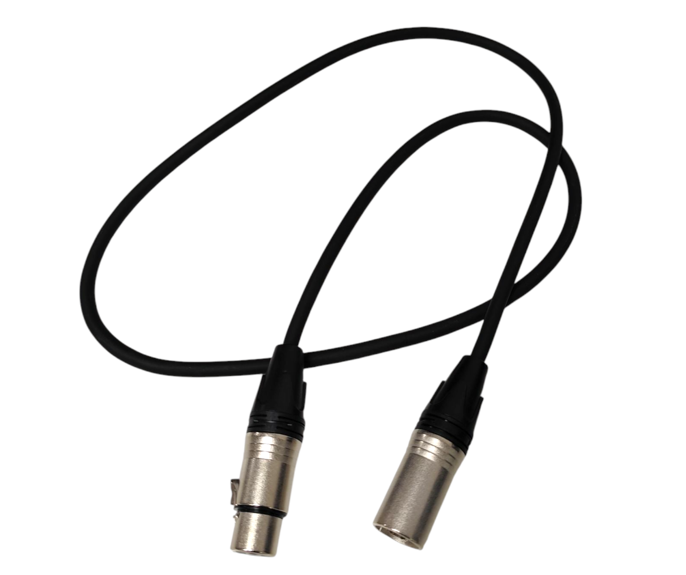 Cable Canon XLR Parquer de 1 Metro Para Micrófono - Imagen 3
