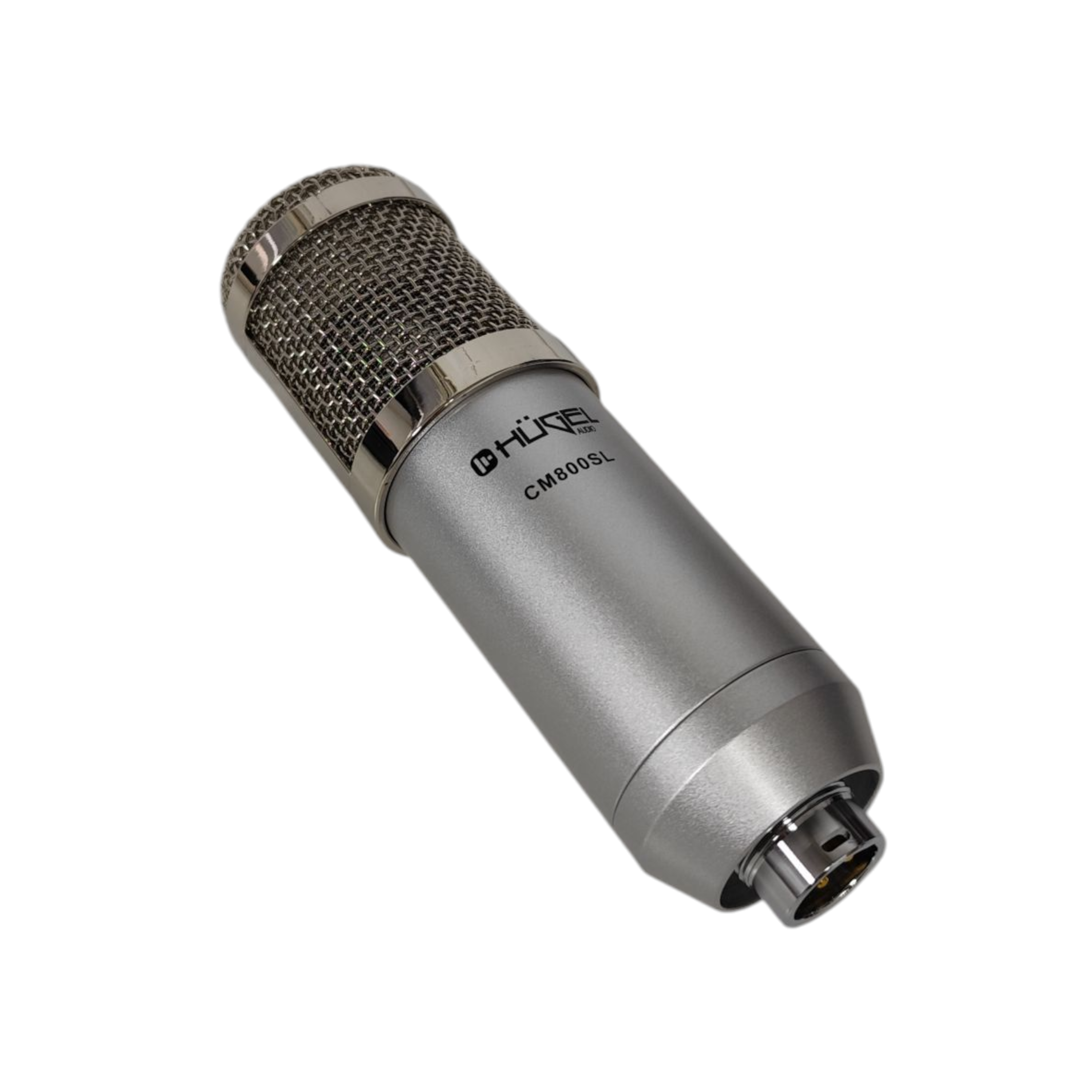 Microfono Condenser Hügel Plateado con Cable y Soporte Araña - Imagen 4