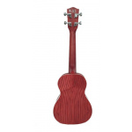 Ukelele Concierto Parquer Madera Fresno Rojo Funda - Imagen 3