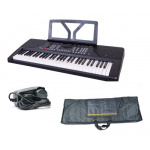 Combo Teclado Parquer K180bk Sensitivo Funda Acolchada