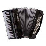 Acordeon Goldencup 41 Teclas 120 Bajos 11+7+1 Registro Negro