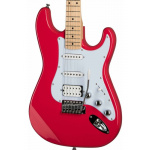 Guitarra Eléctrica Kramer Focus Vt-211s Ruby Red Roja - Imagen 2