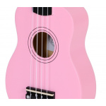 Ukelele Soprano Para Niños de Madera Color Rosa - Imagen 2