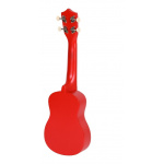 Ukelele Soprano Para Niños de Madera Color Rojo - Imagen 3