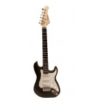 Guitarra Eléctrica Parquer Stratocaster Niño Escala Corta Bk