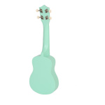 Ukelele Soprano Niños de Madera Color Verde Agua - Imagen 3