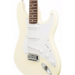 Guitarra Eléctrica Squier Stratocaster Bullet Arctic White - Imagen 2