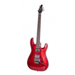 Guitarra Eléctrica Modelo Jk810 Floyd Rose Roja