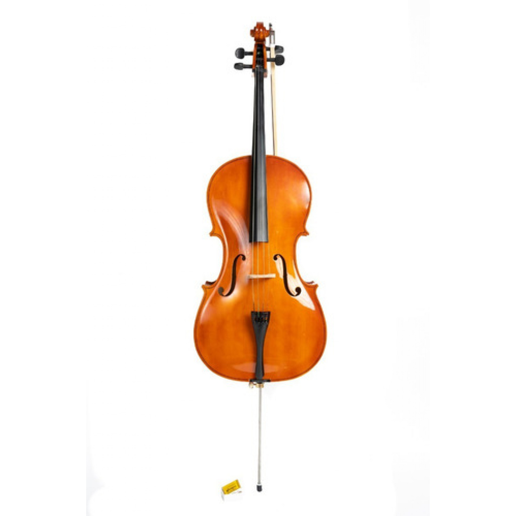 Ebano Violoncello Sella, 4/4 Completo Misura, Finemente Fatto