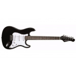 Guitarra Eléctrica P Niños Kansas Kid Rock Mini Color Negro