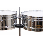 Timbaleta Pro Parquer 13 y 14 +pie+cencerro Parche Remo - Imagen 2