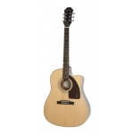 Guitarra Electroacústica Epiphone Aj-210ce Natural Estuche - Imagen 2