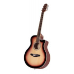 Guitarra Acustica Mini Jumbo Master con Corte y Eq