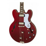 Guitarra Eléctrica Epiphone Riviera Semi Hueca Sp Burgundy - Imagen 2