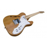 Guitarra Eléctrica Sx Telecaster Semi Hueca Thinline Natural