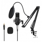 Kit Streaming Gamer Hügel Aro Luz Soporte Celular Microfono - Imagen 5